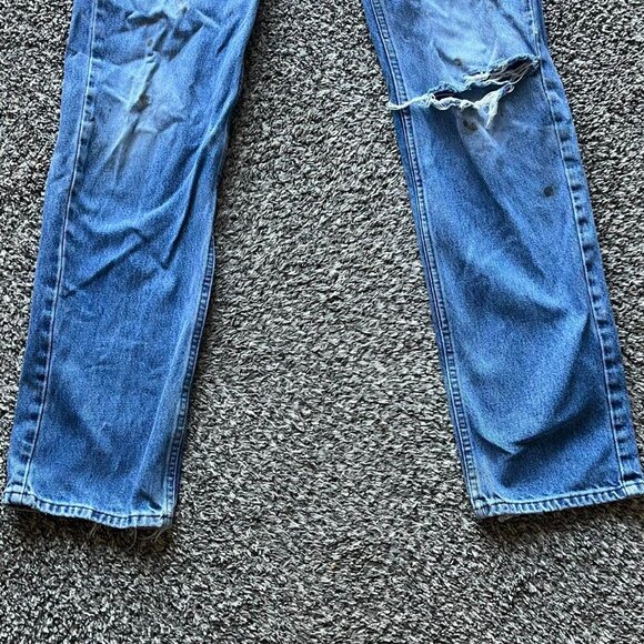 Harley Davidson Straight Leg Bootcut Denim Jeans, Mens 34x36 Pants - Picture 4 of 6